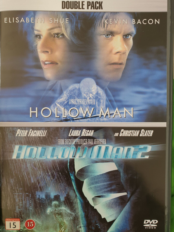 HOLLOW MAN DVD Kevin Bacon Christian Slater