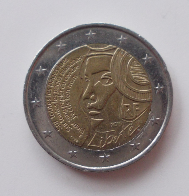 Ranska 2 € 2015 Fête de la Fédération
