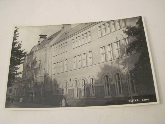 VANHA Postikortti Kotka 1950-l Alkup.Mallikappale