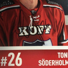 TONI SÖDERHOLM - HIFK.  KERÄILYKORTTI. AITO NIMIKIRJOITUS. - pikkukuva 2