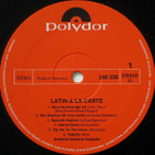 Roberto Delgado And His Orchestra – Latin À La Carte v.1969 - pikkukuva 4