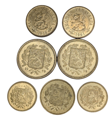 5 - 50 Markkaa 1938-1961, parempi