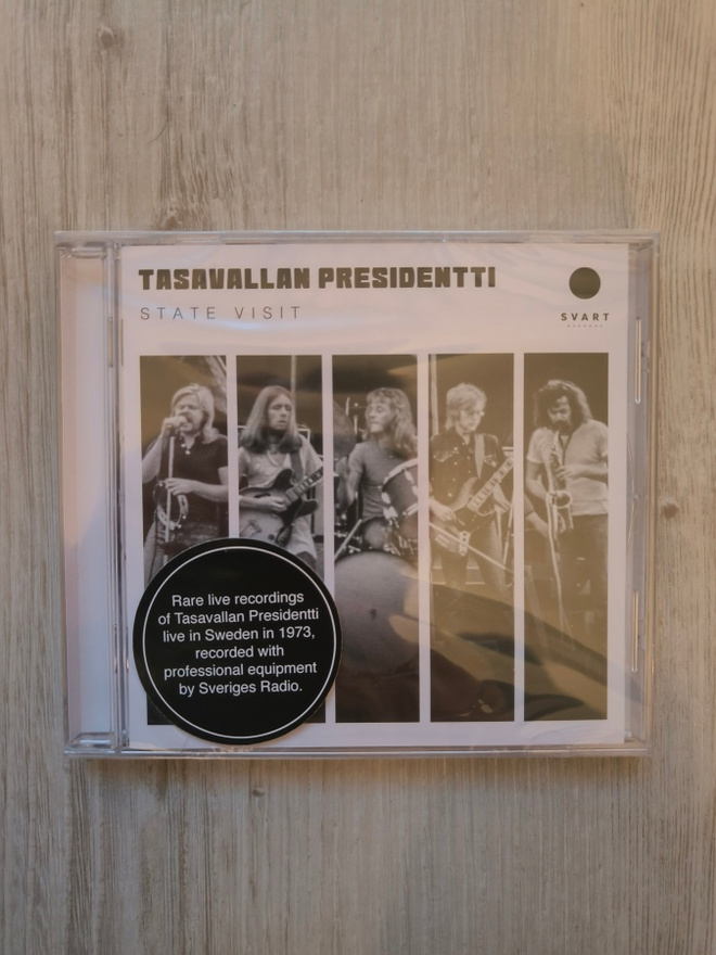 Tasavallan Presidentti: State Visit (CD, 2023, Svart)