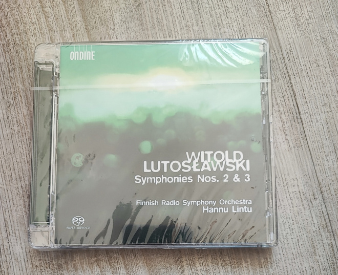 Witold Lutoslawski Symphonies 2 & 3 UUSI CD