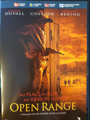 Armoton maa - Open range DVD Kevin Costner 