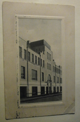 Oulu, Postikonttori, vanha mv kehyskortti, p. 1919
