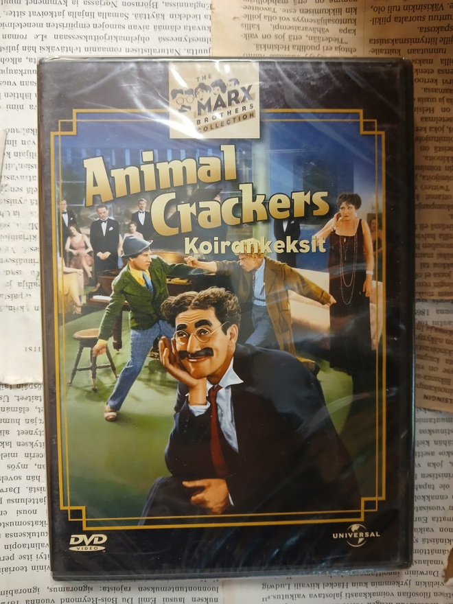 Animal Crackers / Koirankeksit (UUSI DVD)