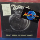 Whitesnake - Don't Break My Heart Again M-/EX+ 7" SINGLE - pikkukuva 1