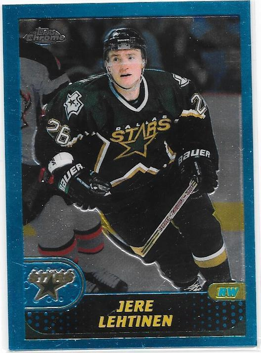 2001-02 Topps Chrome #114 Jere Lehtinen Dallas Stars
