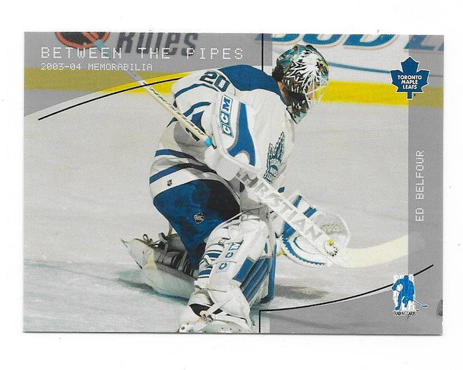 2003-04 ITG Between The Pipes #117 Ed Belfour Toronto MV