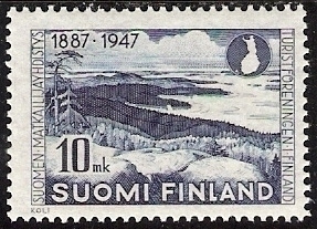 1947 Matkailijayhdistys 60 vuotta ** LaPe 342