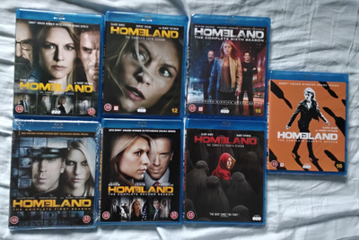 Homeland season 1-7 bluray