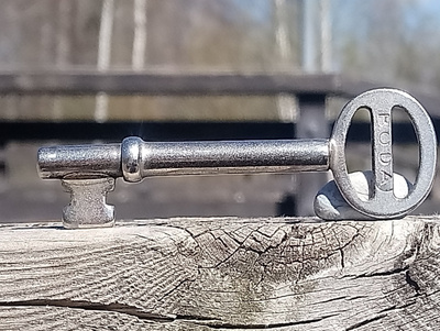 BODA Vanha avain. Pituus - 66 mm. Hyväkuntoinen.