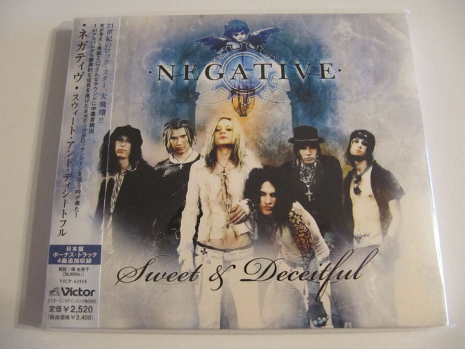 Negative  Sweet & Deceitful Japanilainen CD OBI
