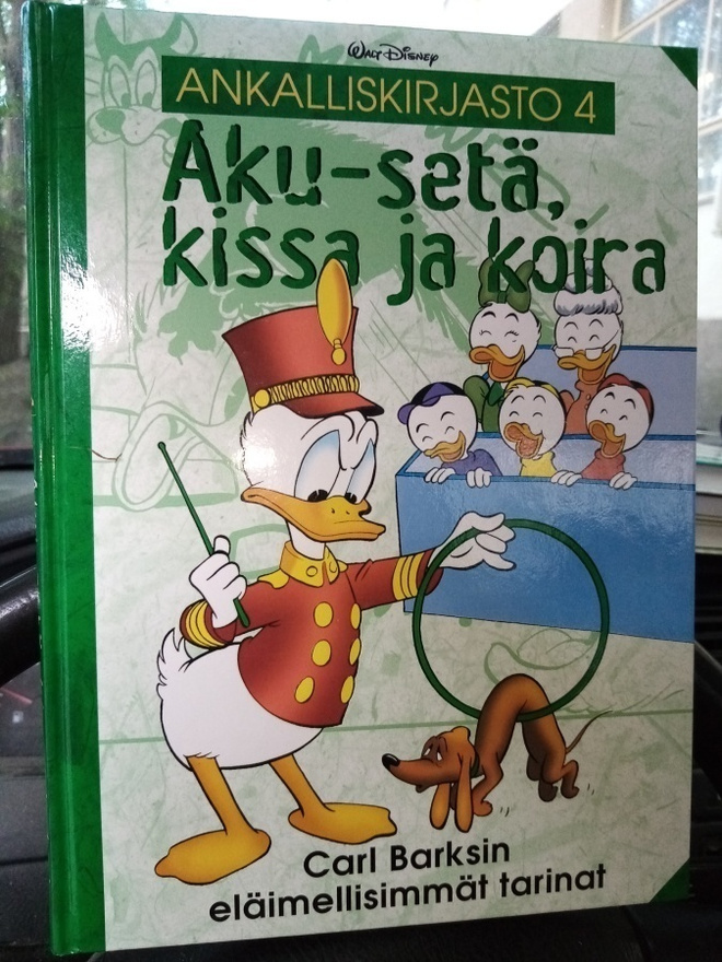 AKU-SETÄ KISSA JA KOIRA ( ANKALLISKIRJASTO 4)