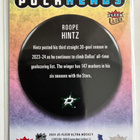 Roope Hintz 24-25 Fleer Ultra #PH-30 Puckheads - pikkukuva 2