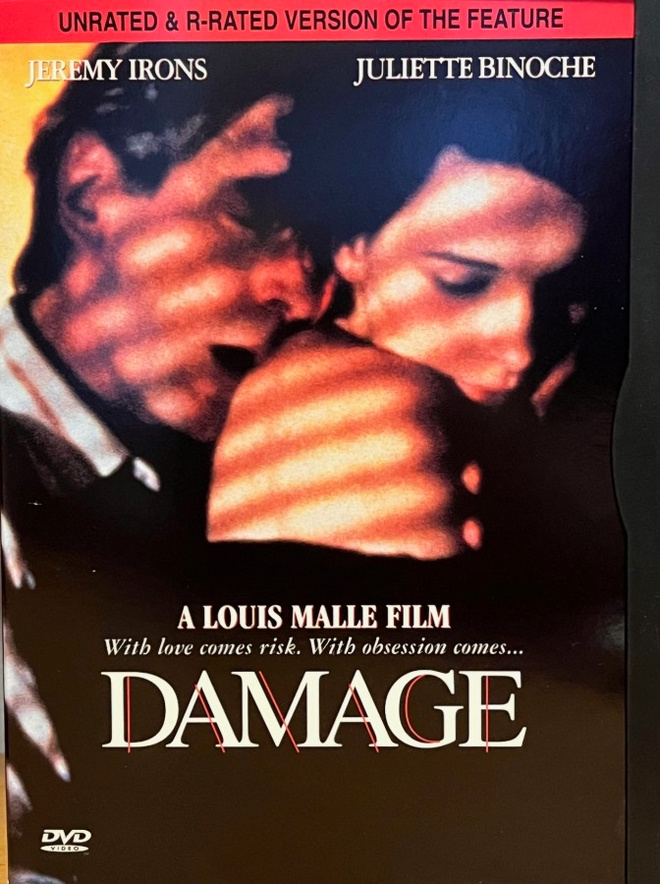Damage (Louis Malle) R1 DVD