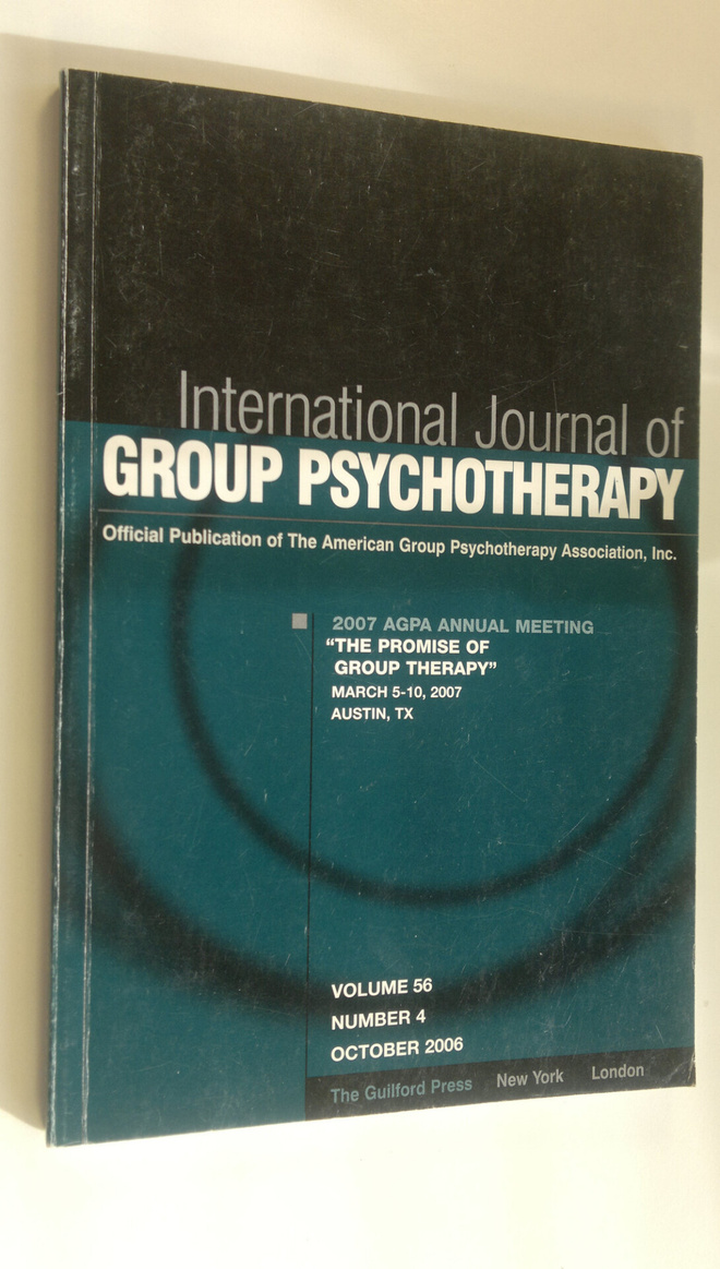 The American Group Psychotherapy Association : Internatio...