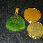Upea Vintage Jade kivi riipus Jade Greenstone - pikkukuva 5