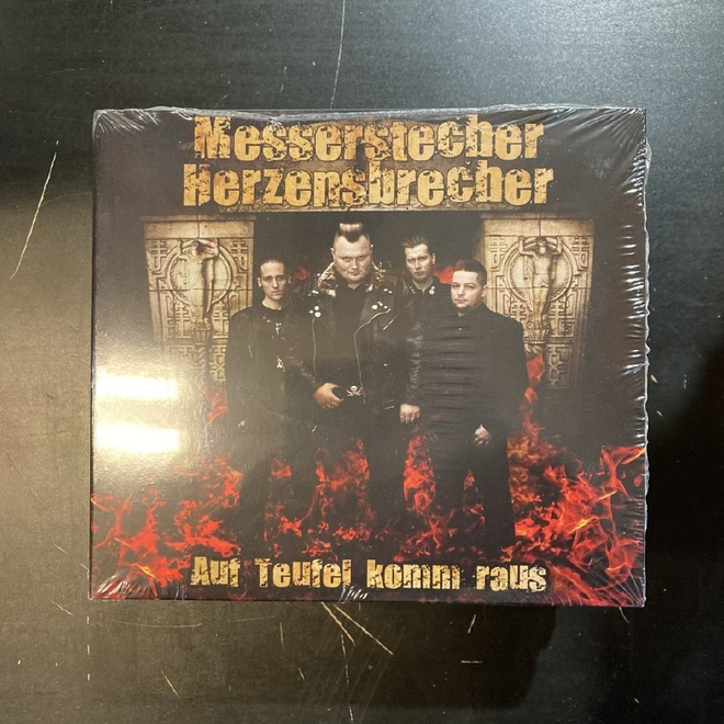 Messerstecher Herzensbrecher - Auf Teufel Komm Raus CD UUSI