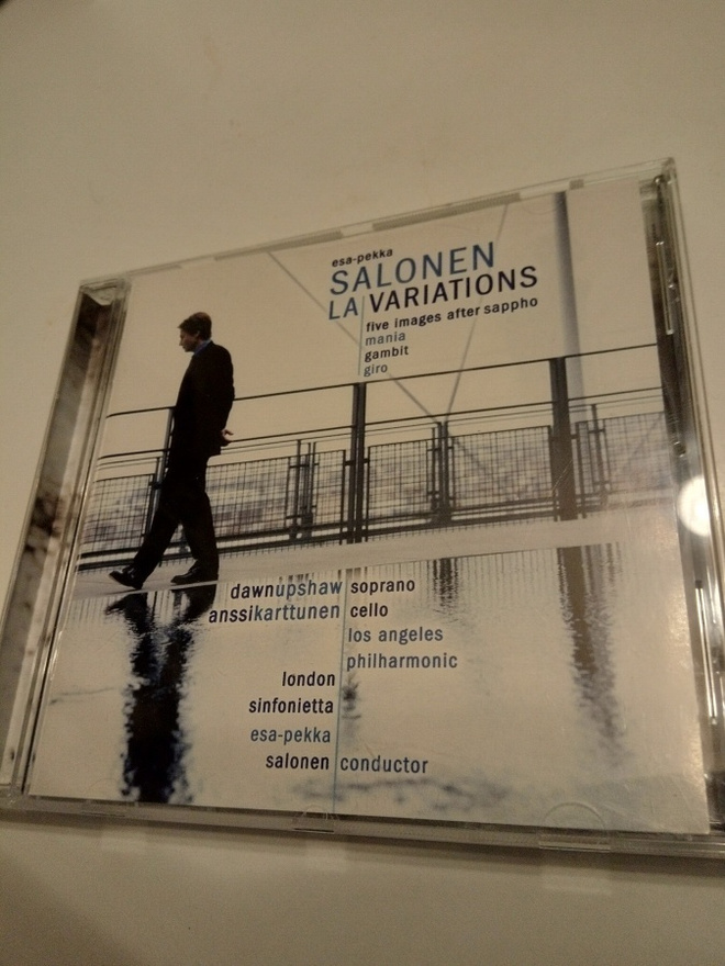 CD Esa-Pekka Salonen - LA variations  ( Sis.postikulut )