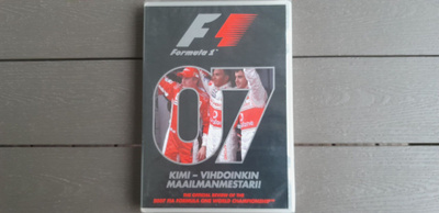DVD: Kimi - Vihdoinkin Maailmanmestari (Formula 1 2007) UUSI