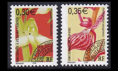Ranska 3715-6 ** Kukkia ennakkomitätöinti (2003)