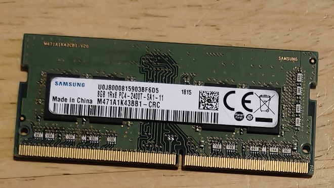 8GB DDR4 SODIMM