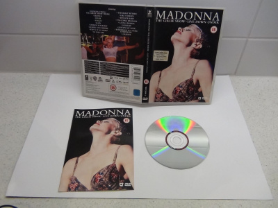 MADONNA , THE GIRLIE SHOW-LIVE DOWN  UNDER