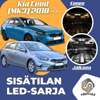 Kia Ceed (CD) Sisätilan LED-sarja 13-osainen