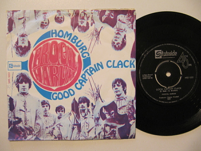 Procol Harum  Homburg / Good Captain Clack 7" sinkku