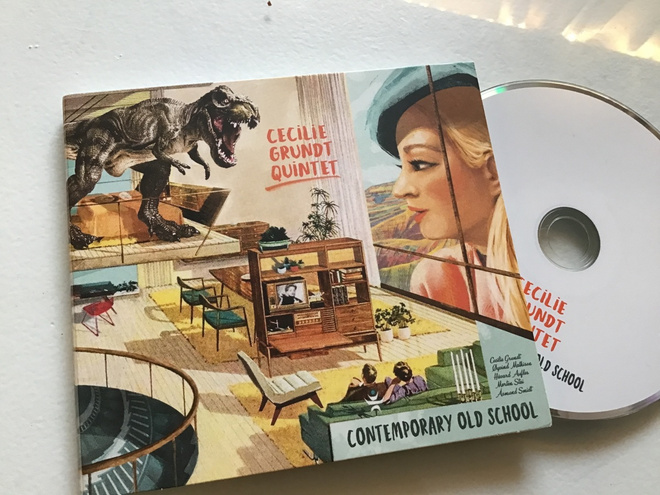 Cecilie Grundt Quintet . Contemporary old school CD