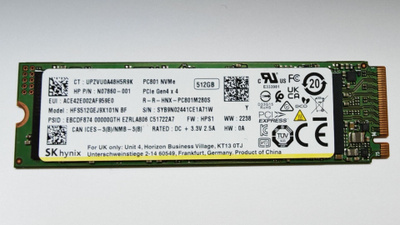 SK HYNIX 512GB M2 NVME SSD