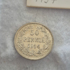 50 penniä 1914, uudelleen kaiverrettu 4, Suomi - pikkukuva 1