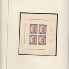 Nicaragua 1950 UPU BL sarja lentomerkit 7 Bl    Vanhaa - pikkukuva 1