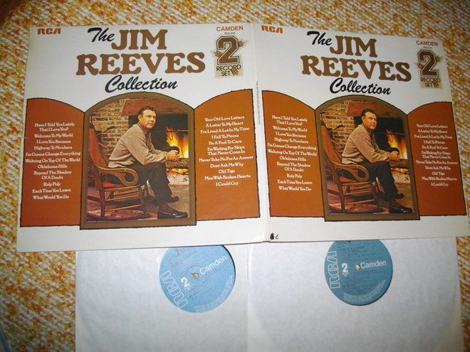 JIM REEVES - Collection - 2x LP 1974 country folk EX