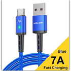 Uslion USB A - USB C -datakaapeli/ latauskaapeli / 1m #29896 - pikkukuva 2