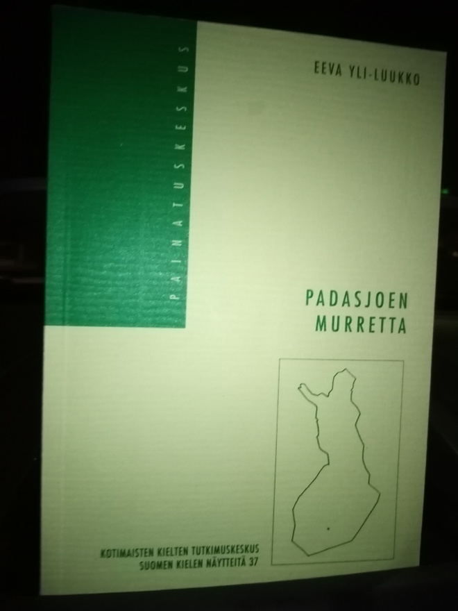 Yli-Luukko :, Padasjoen murretta ( SIS POSTIKULU)