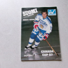 Maajoukkue Media Guide Canada Cup 1987 - pikkukuva 1