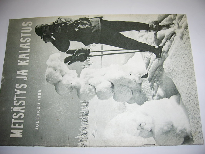 METSÄSTYS JA KALASTUS  -LEHTI JOULUKUU 1958