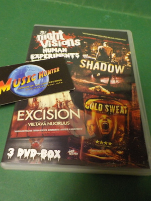 HUMAN EXPERIMENTS 3x DVD KOLMEN LEFFAN SETTI (W)