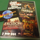 HUMAN EXPERIMENTS 3x DVD KOLMEN LEFFAN SETTI (W) - pikkukuva 1