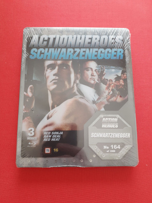 Actionheroes: Schwarzenegger STEELBOOK BLU-RAY