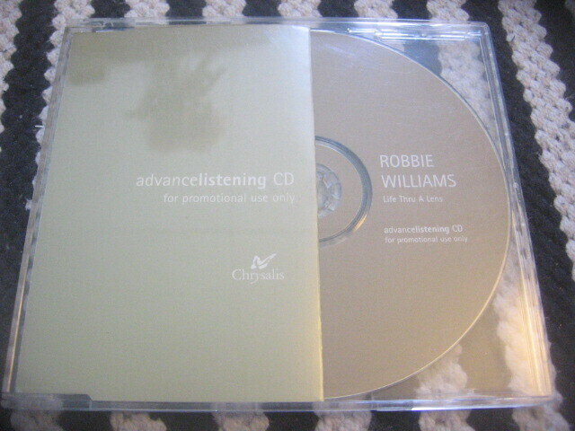 Robbie Williams - Life Thru A Lens (promo cd)