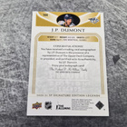 J.P. Dumont 2020-21 SP Legends Auto - pikkukuva 2