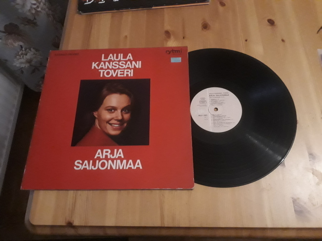 Arja Saijonmaa - Laula Kanssani Toveri lp orig 1972