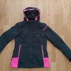 Icepeak pinkki-musta takki koko 40 - pikkukuva 1