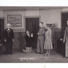 VANHA Valokuva Suomalaiset Näyttelijät+ Nimmari 1931 Varkaus - pikkukuva 1