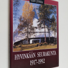 Olavi Junnila : Hyvinkään seurakunta 1917-1992 (numeroitu) - pikkukuva 1