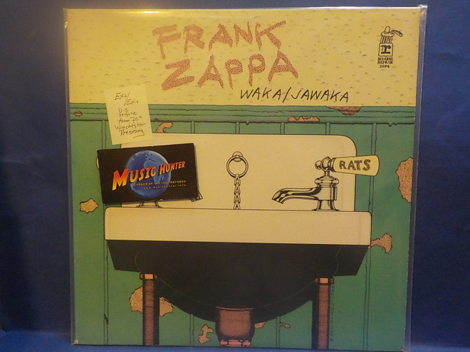FRANK ZAPPA - WAKA / JAWAKA - HOT RATS LP EX+/EX+